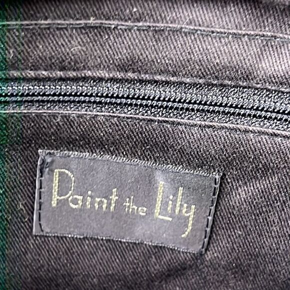 PAINT THE LILY Beaded Handbag Gray NWOT - Picture 8 of 8